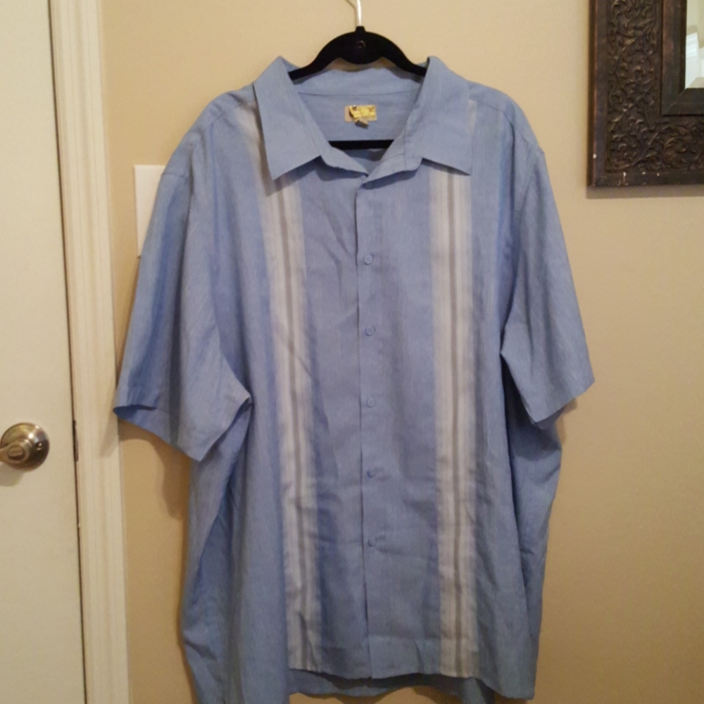 Men's Light Blue Button Down Shirt
